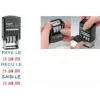 Trodat Printy Dater 4850L PAYÉ LE (FR) zelfinktende datumstempel, Frans, 24 x 24 mm, zwart 4850/L2