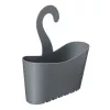 TATAY hangende multifunctionele badkamerschap 25x9x28 cm grijs