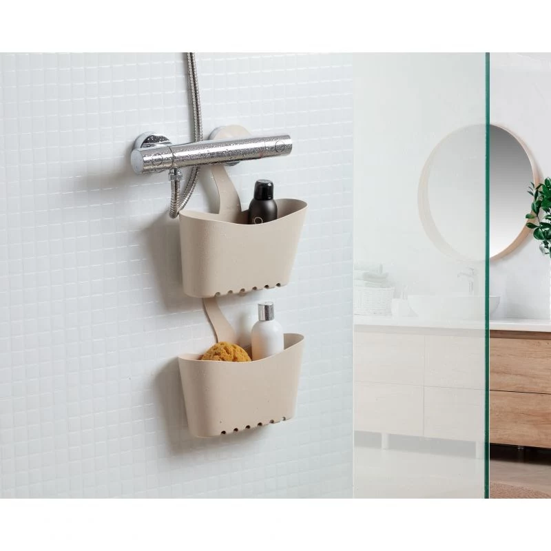TATAY hangende multifunctionele badkamerschap 25x9x28cm Ecohome