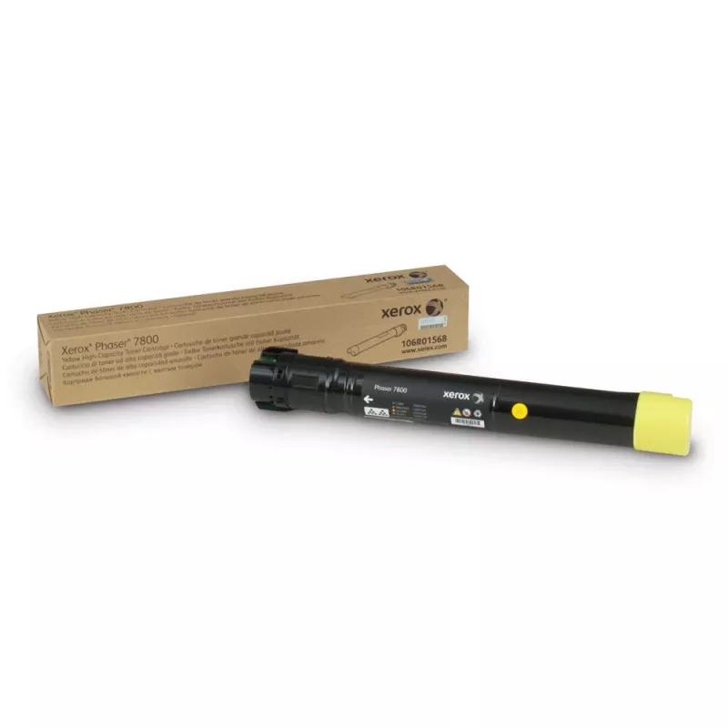 Xerox Phaser 7800 High Capacity Geel tonercartridge 106R01568 (17.200 pagina's)