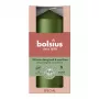 Bolsius Kaarscilinder Ø120x58 mm, metallic groen