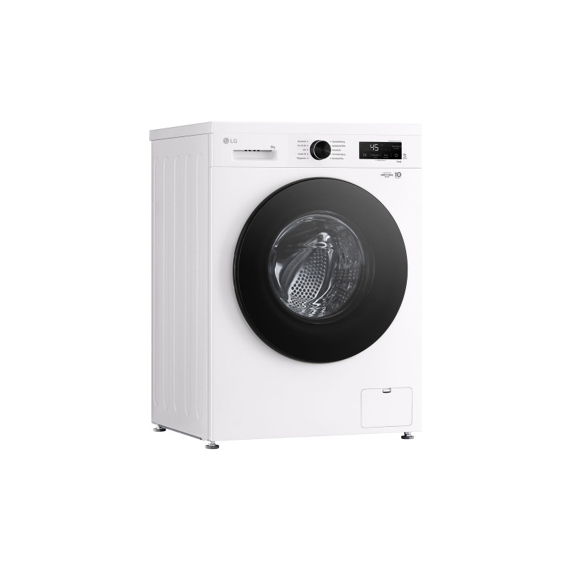 LG F4WB308Y voorlader wasmachine 8 kg 1400 tpm met AI DD en stoom
