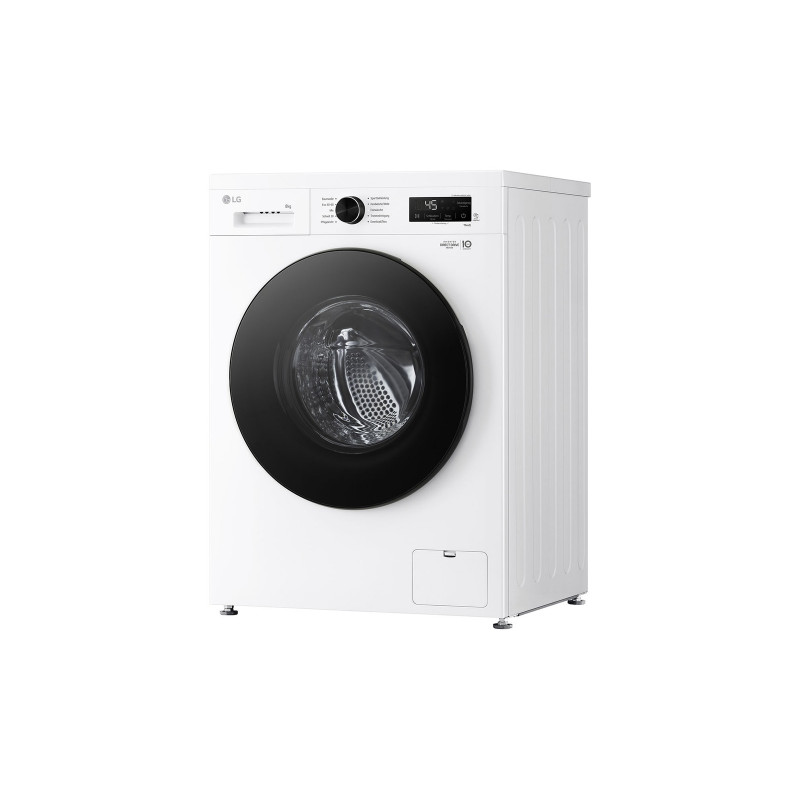 LG F4WB308Y voorlader wasmachine 8 kg 1400 tpm met AI DD en stoom