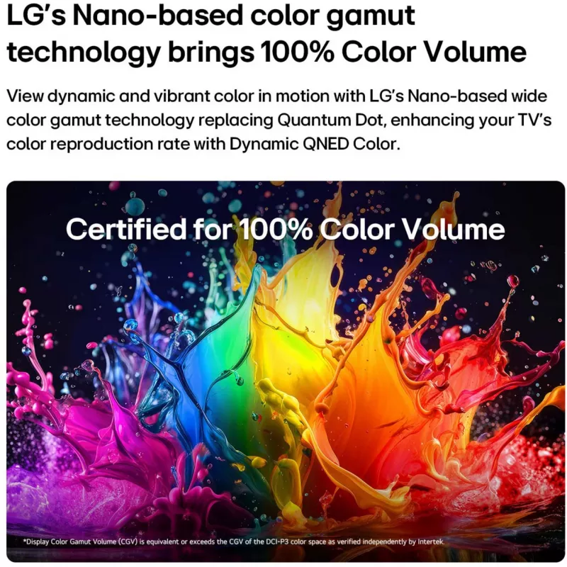 LG 43QNED7EB3C 43 inch QNED 4K UHD smart tv met webOS 24 en AI-processor