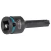 Makita Impact Black 1/2 inch aandrijf Torx dopsleutel T55, 78 mm lengte E-19847