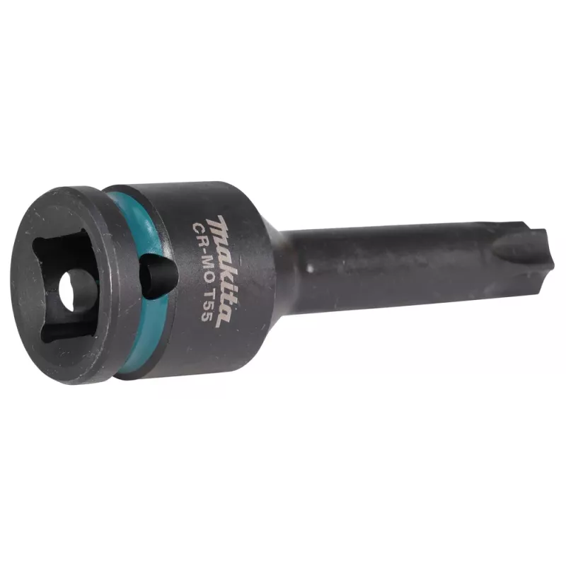 Makita Impact Black 1/2 inch aandrijf Torx dopsleutel T55, 78 mm lengte E-19847