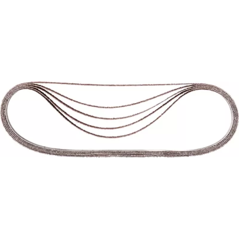 Makita P-43343 schuurbandset, korrel 80, 533 mm x 13 mm, 5 stuks