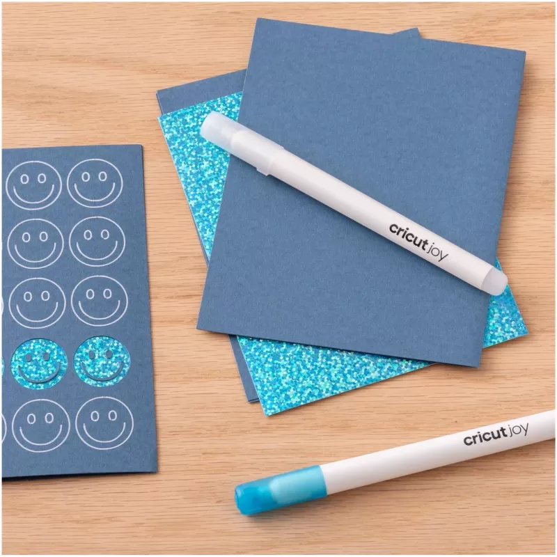 Cricut Joy gelpen-set 1,0 mm, wit, blauw, geel (3 pennen) 2009381