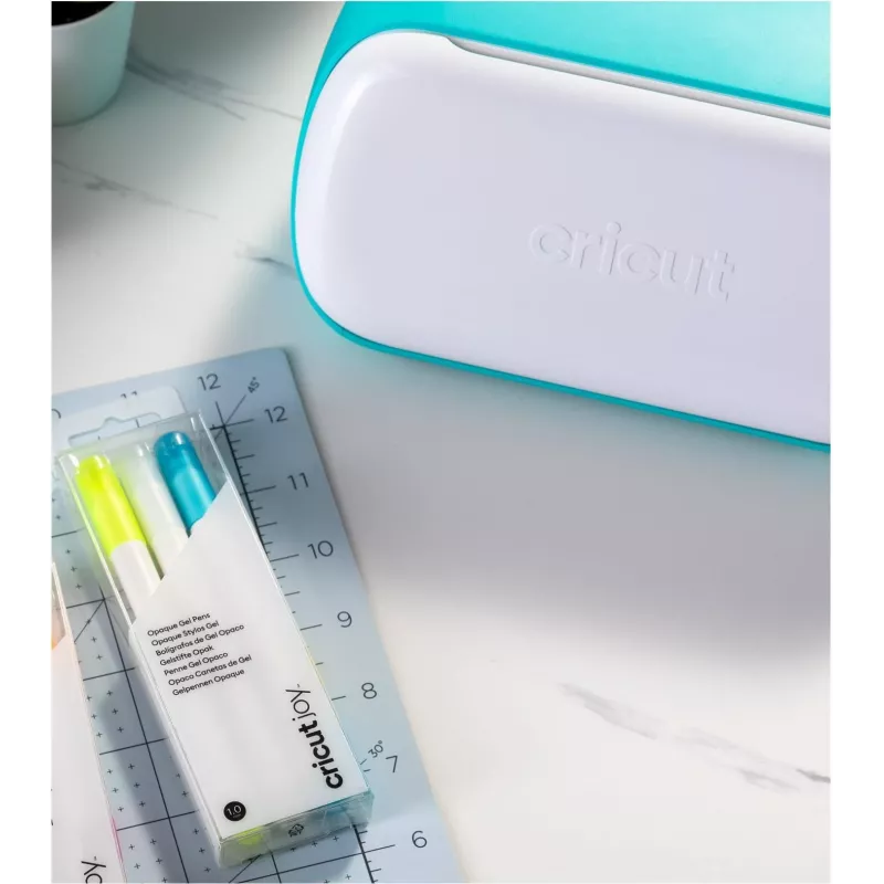 Cricut Joy gelpen-set 1,0 mm, wit, blauw, geel (3 pennen) 2009381
