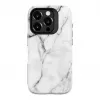 Evelatus Armor hoesje voor Apple iPhone 15 Pro – TPU+PC hybride, marmer wit custom print
