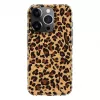 Evelatus Apple iPhone 15 Pro polycarbonaat hoesje luipaardpatroon