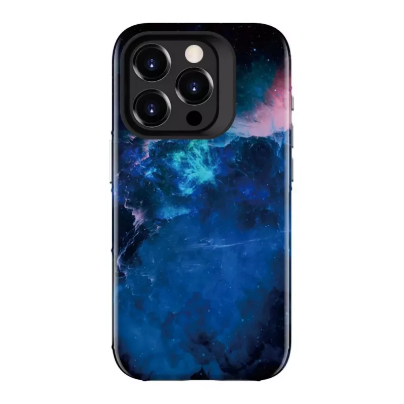 Evelatus Apple iPhone 15 Pro Max Armor hoesje TPU+PC Galaxy print