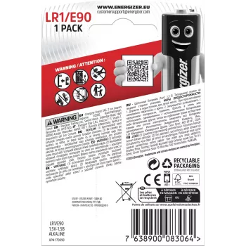 Energizer MAX AA alkalinebatterijen LR6 1,5V (4-pack) 312286