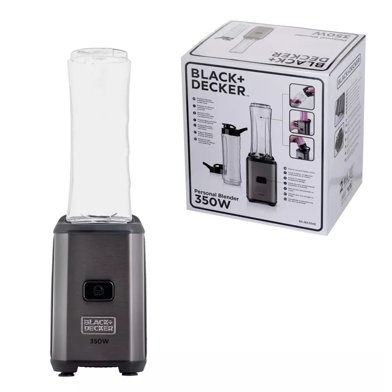 BLACK & DECKER sportmixer BXJBA350E 350W grijs