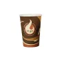 STARPAK PAPSTAR wegwerpbeker 8 cm 0,3 l bruin