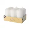 PAPSTAR stompkaars 11,5 cm wit