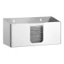 Bartscher ILZF20 Papieren handdoekdispenser, Zilver, Geborsteld chroom-nikkelstaal, Wandmontage, Afsluitbaar 850057