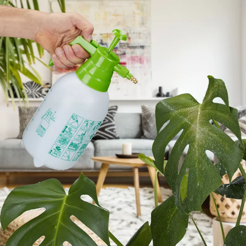 RELAXDAYS Drukspuitfles, 1,5 L, Wit/Groen