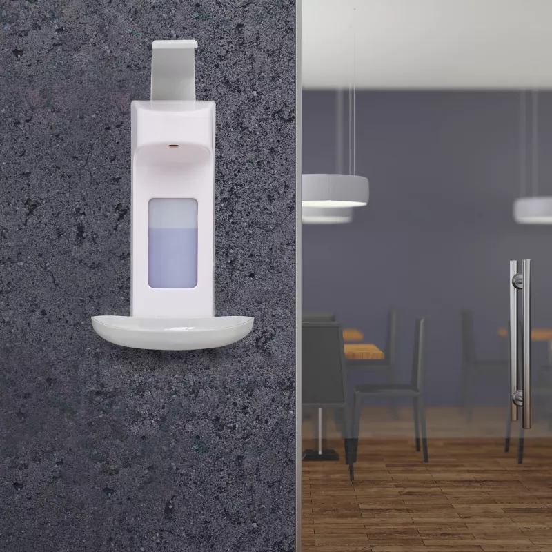 RELAXDAYS Handmatige Zeepdispenser met lekbak 0,5L Wit