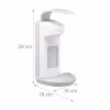 RELAXDAYS Handmatige Zeepdispenser met lekbak 0,5L Wit