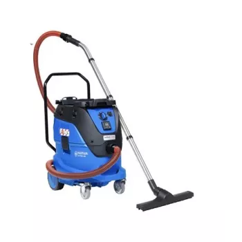 Nilfisk ATTIX 44-2L Nat- en droogzuiger, 42 L, 1200 W, Push&Clean, Zwart/Blauw