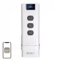 MOES YK2169 ZigBee 3.0 draadloze scèneschakelaar, 4-voudig, 12 scènes, batterijgevoed, wit