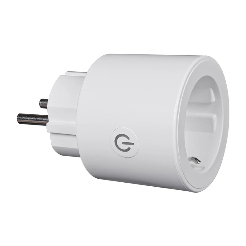 MOES MWP-EU16M-WH-MS slimme stekker met energiemeting, 16A, Wi-Fi, wit
