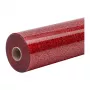HTVRONT glitterfolie voor heat transfer, 30,5 cm x 90 cm (rood)