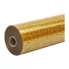 HTVRONT glitterfolie voor heat transfer, 30,5 cm x 90 cm (goud)