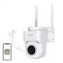 MOES WCM-B66 3MP outdoor wifi IP-camera met AI-persoonsherkenning, nachtzicht in volledige kleur, pan/tilt, tweeweg-audio, IP66 weerbestendig