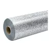 HTVRONT glitterfolie voor warmtetransfer, 30,5 cm x 90 cm (zilver)