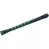 NUVO Recorder+ NURG320BGR sopraanblokfluit, Duitse grepen, zwart/groen
