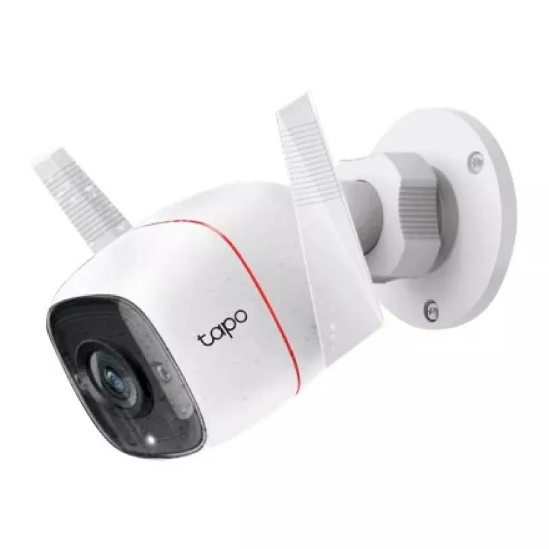 TP-Link Tapo C310 bewakingscamera voor buiten, 3MP, IP66, nachtzicht, tweeweg-audio