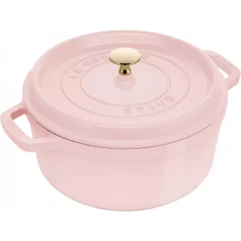 STAUB La Cocotte ronde gietijzeren cocotte 3,8 L Cherry Blossom Pink