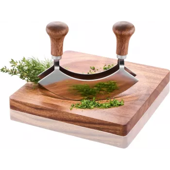 GEFU YUMA hakmessenset met plank