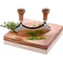 GEFU YUMA hakmessenset met plank