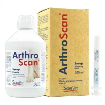 SCANVET ArthroScan siroop - gewrichtsondersteuning voor honden - 500ml