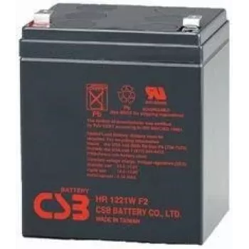 CSB Battery HR1221WF2 12V 5,3Ah AGM VRLA accu met F2-aansluitingen