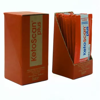 SCANVET KETOSCAN PLUS vloeibaar voedingssupplement voor runderen, schapen en geiten – 10 zakjes x 20 ml