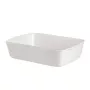 LA PORCELLANA BIANCA Anghiari lasagnevorm - wit, 35 x 25 cm