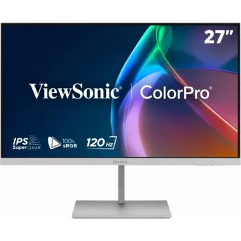 ViewSonic VP2766-2K-W 27 inch QHD IPS 120Hz USB-C docking-monitor, wit