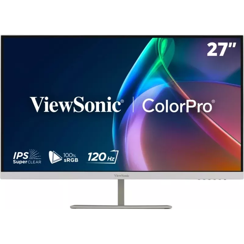 ViewSonic VP2766-2K-W 27 inch QHD IPS 120Hz USB-C docking-monitor, wit