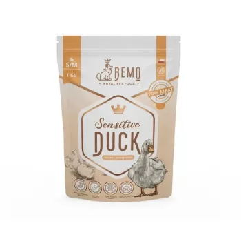 BEMO Sensitive eend Small/Medium Mono droogvoer voor honden - 1kg