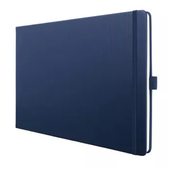 SIGEL Conceptum notitieboek DIN A4 liggend blanco donkerblauw hardcover 132 pagina's CO202