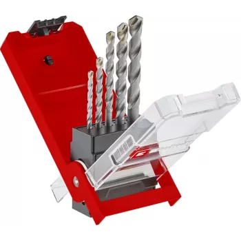 Einhell 38050 hardmetaal steenboren-set, 5-delig (4-10 mm)
