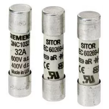 Siemens cilindrische smeltpatroon 16A 600V AC gG 10x38mm 3NC1016