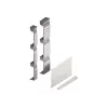 Rittal SV 9677.560 aanraakbeveiligingsafdekking, 185-mm-systeem, 800 mm kastbreedte