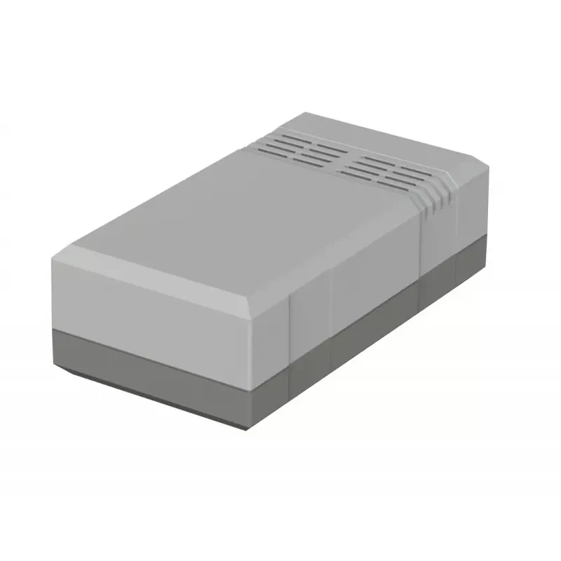 Bopla EG 1240 L tafelbehuizing, 125 x 67 x 40 mm, polystyreen, lichtgrijs RAL 7035 32124012