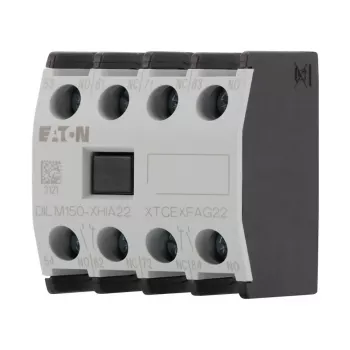 Eaton DILM150-XHIA22 hulpcontactblok, 2NO+2NC, frontmontage, schroefklemmen 283464