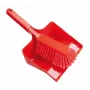 Haug Bürsten stofblik en handveger set rood kunststof 35 cm breed (FC88921)